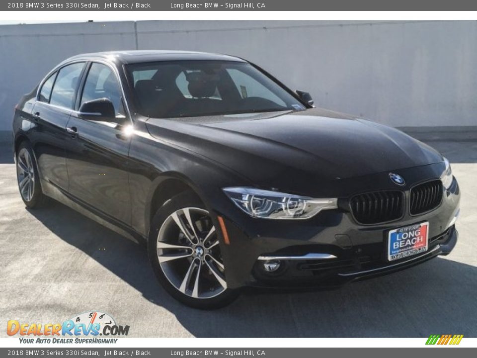 2018 BMW 3 Series 330i Sedan Jet Black / Black Photo #12