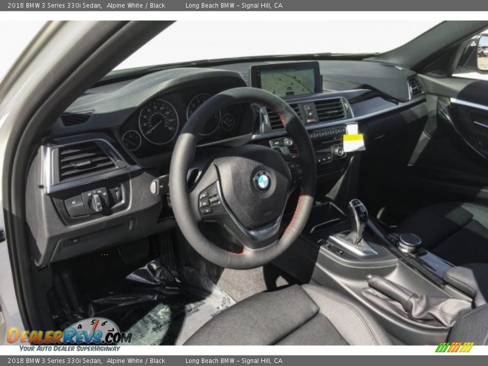 2018 BMW 3 Series 330i Sedan Alpine White / Black Photo #5