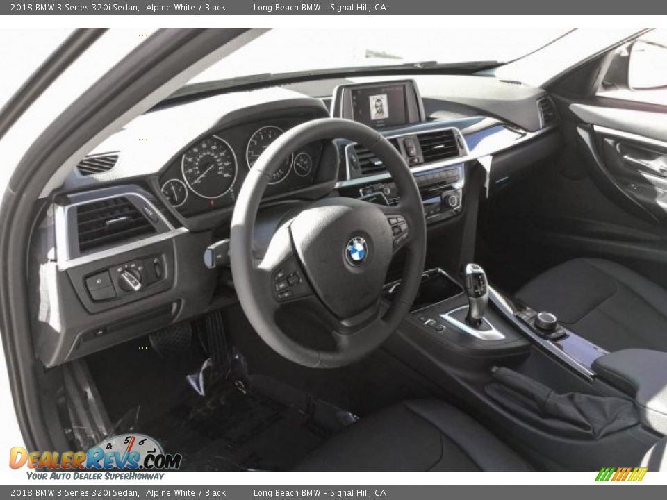 2018 BMW 3 Series 320i Sedan Alpine White / Black Photo #5