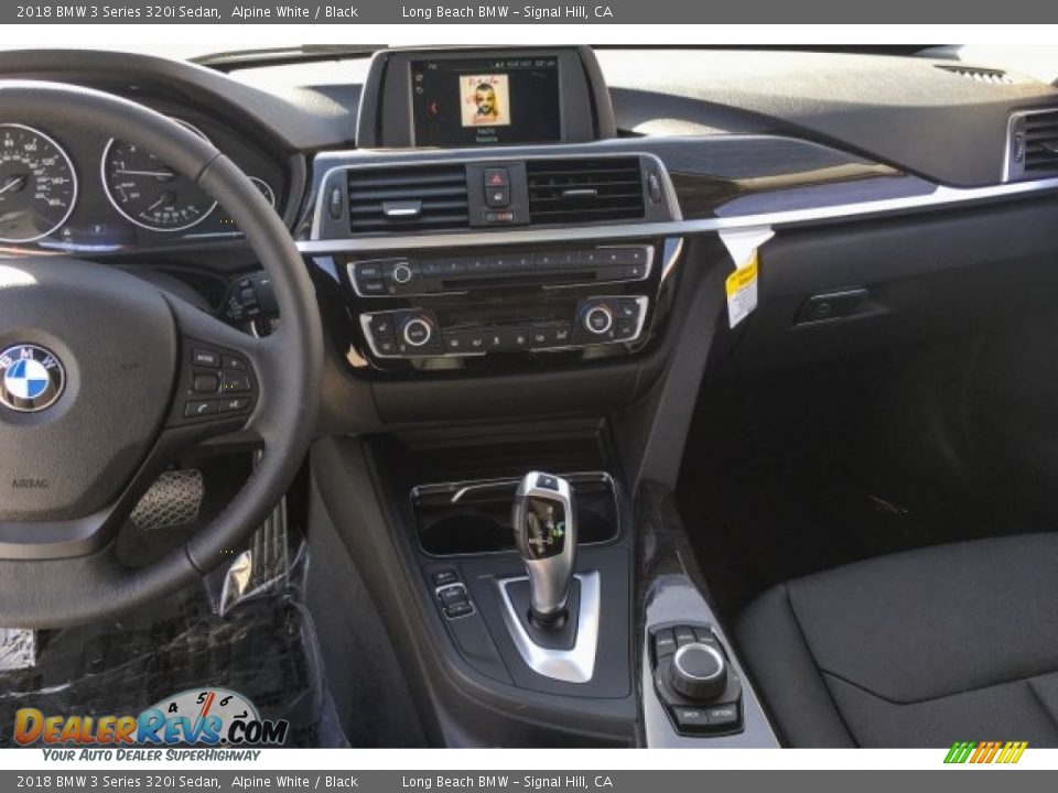 2018 BMW 3 Series 320i Sedan Alpine White / Black Photo #6