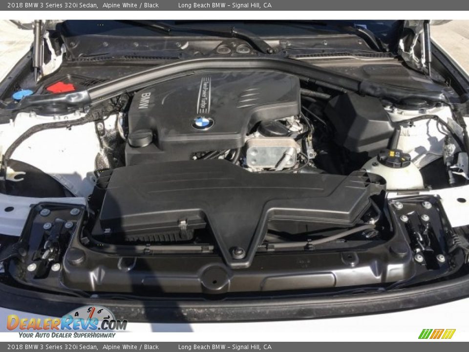 2018 BMW 3 Series 320i Sedan Alpine White / Black Photo #8