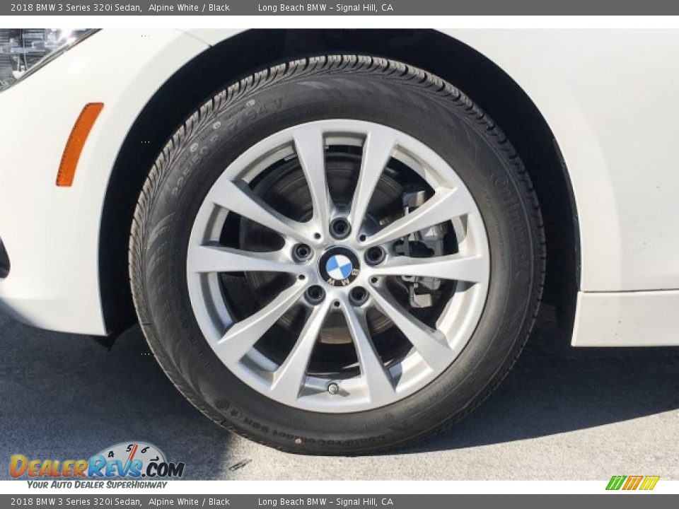2018 BMW 3 Series 320i Sedan Alpine White / Black Photo #9