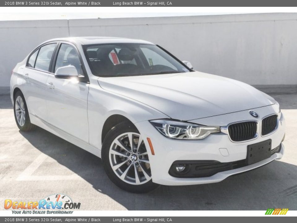 2018 BMW 3 Series 320i Sedan Alpine White / Black Photo #12
