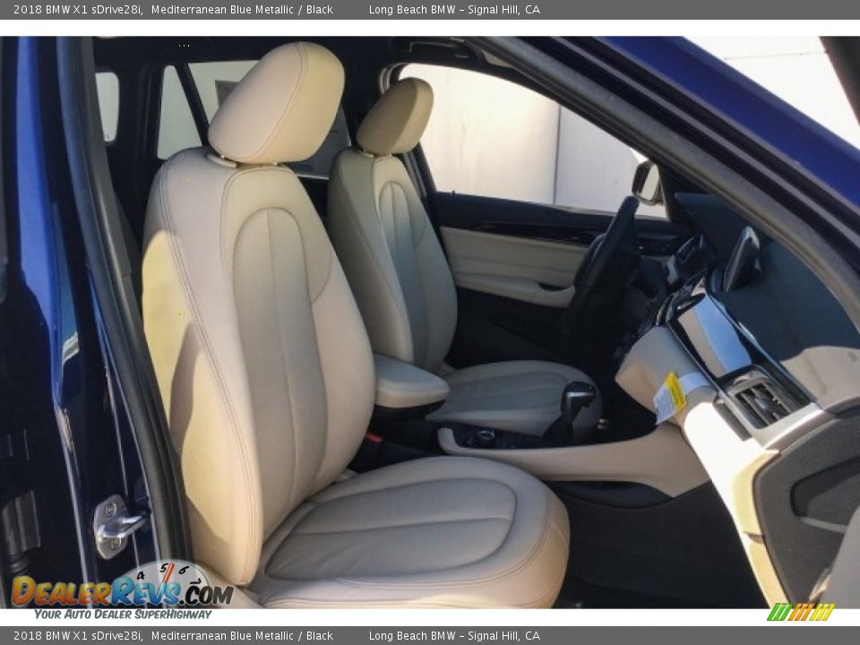 2018 BMW X1 sDrive28i Mediterranean Blue Metallic / Black Photo #2
