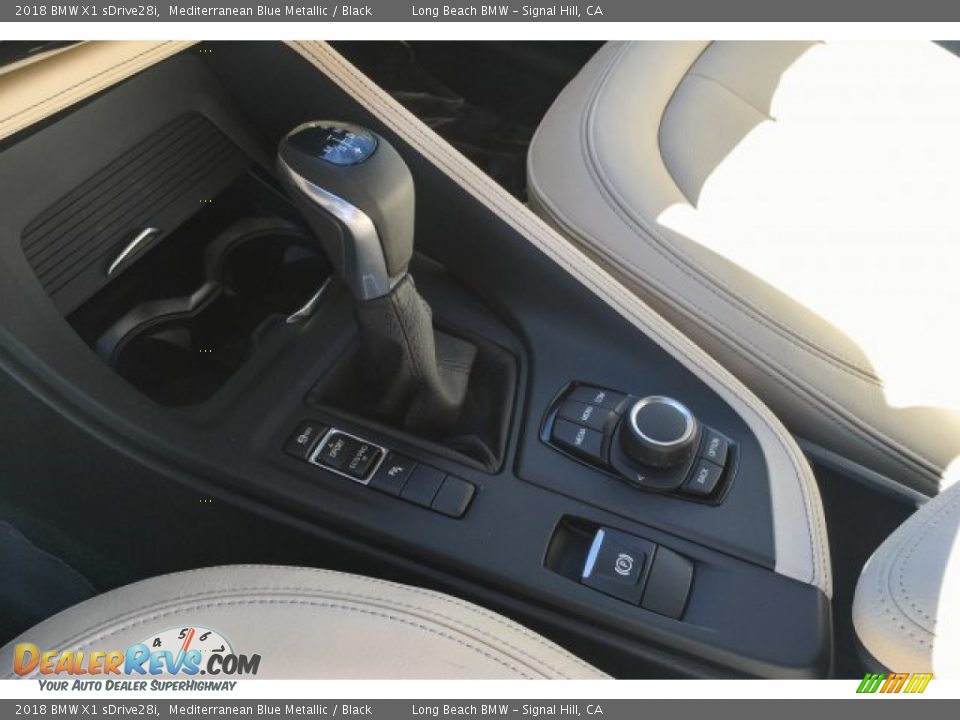 2018 BMW X1 sDrive28i Mediterranean Blue Metallic / Black Photo #7