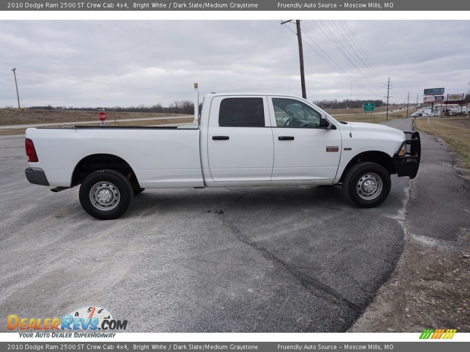 2010 Dodge Ram 2500 ST Crew Cab 4x4 Bright White / Dark Slate/Medium Graystone Photo #2