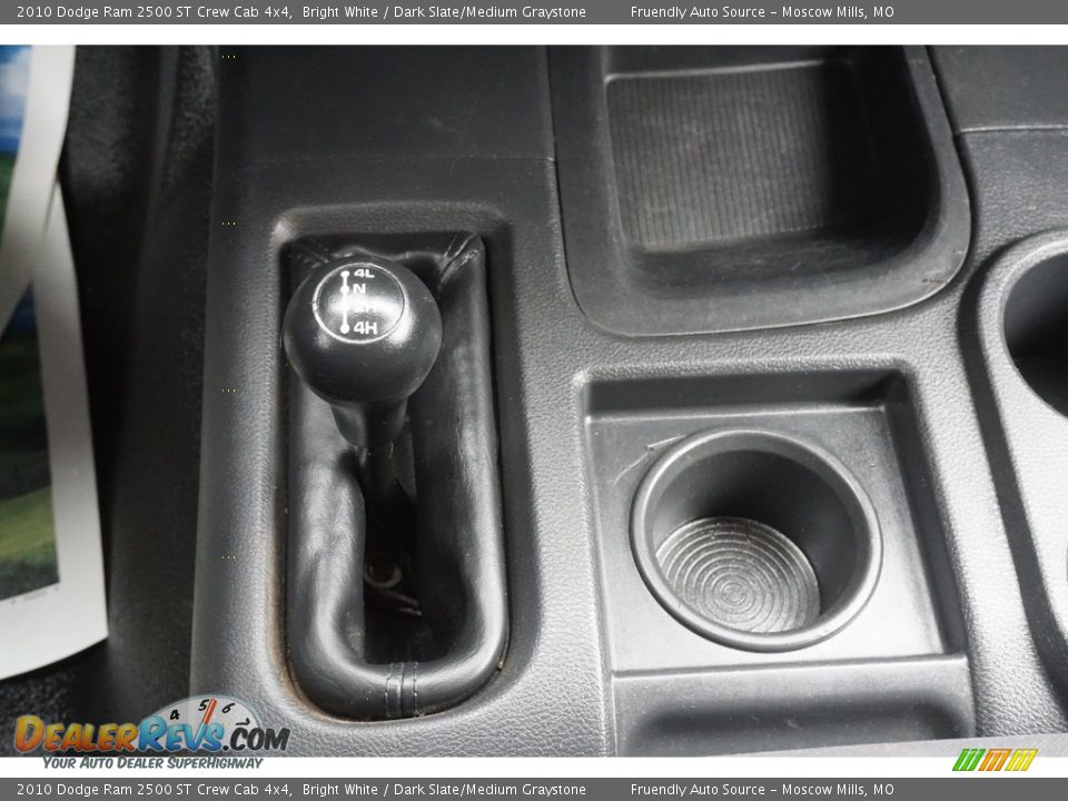 2010 Dodge Ram 2500 ST Crew Cab 4x4 Bright White / Dark Slate/Medium Graystone Photo #3