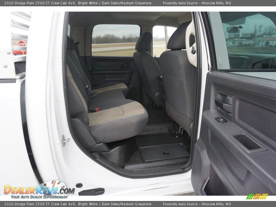 2010 Dodge Ram 2500 ST Crew Cab 4x4 Bright White / Dark Slate/Medium Graystone Photo #5