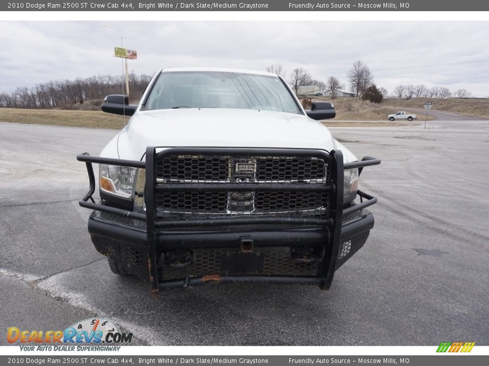 2010 Dodge Ram 2500 ST Crew Cab 4x4 Bright White / Dark Slate/Medium Graystone Photo #8