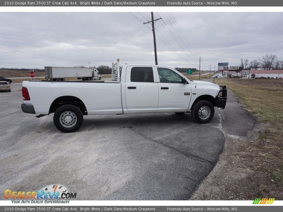 2010 Dodge Ram 2500 ST Crew Cab 4x4 Bright White / Dark Slate/Medium Graystone Photo #11