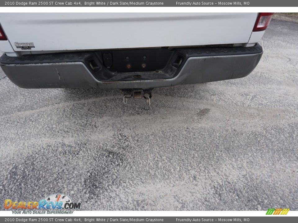 2010 Dodge Ram 2500 ST Crew Cab 4x4 Bright White / Dark Slate/Medium Graystone Photo #14