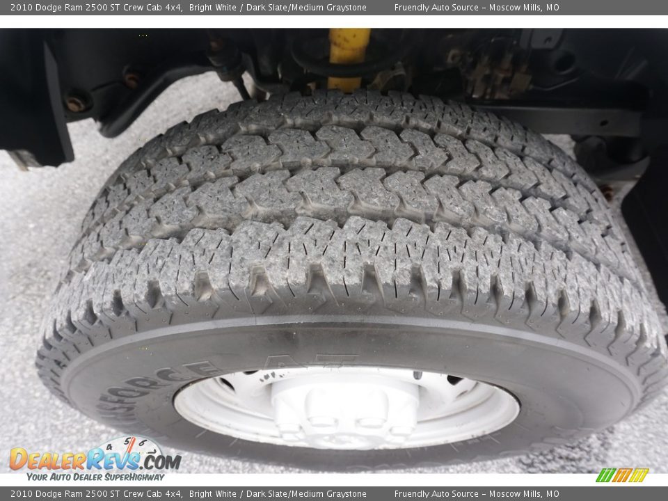 2010 Dodge Ram 2500 ST Crew Cab 4x4 Bright White / Dark Slate/Medium Graystone Photo #20
