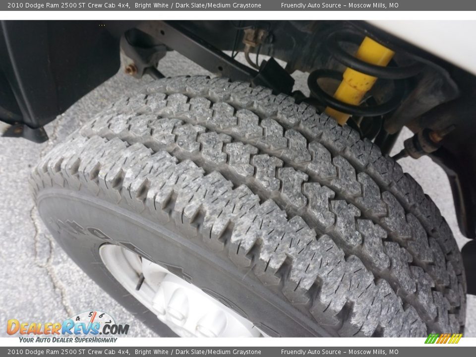 2010 Dodge Ram 2500 ST Crew Cab 4x4 Bright White / Dark Slate/Medium Graystone Photo #21