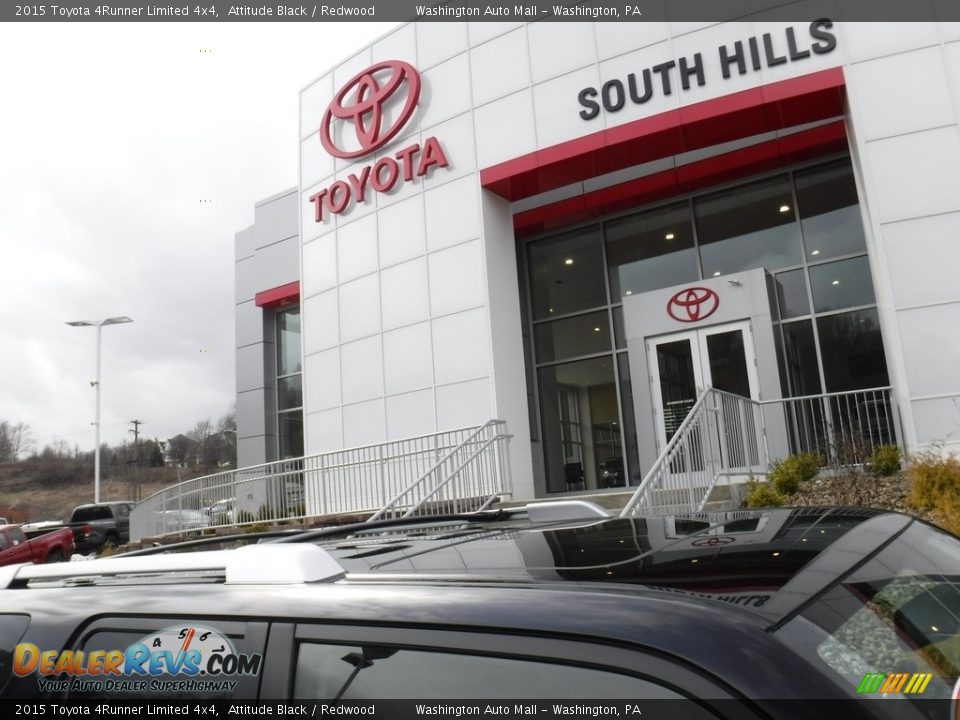 2015 Toyota 4Runner Limited 4x4 Attitude Black / Redwood Photo #5