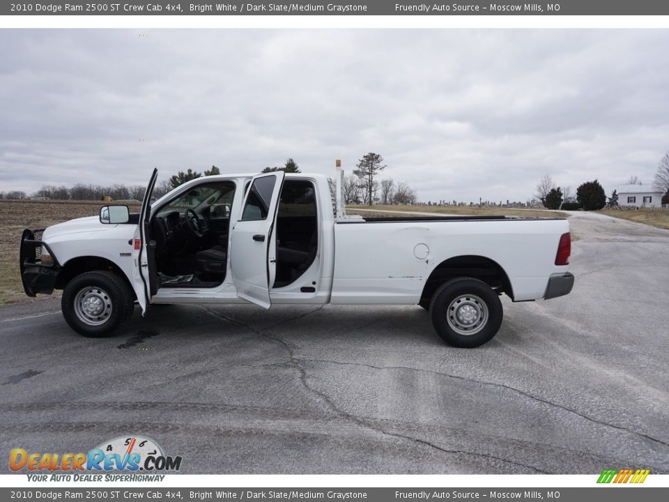 2010 Dodge Ram 2500 ST Crew Cab 4x4 Bright White / Dark Slate/Medium Graystone Photo #26