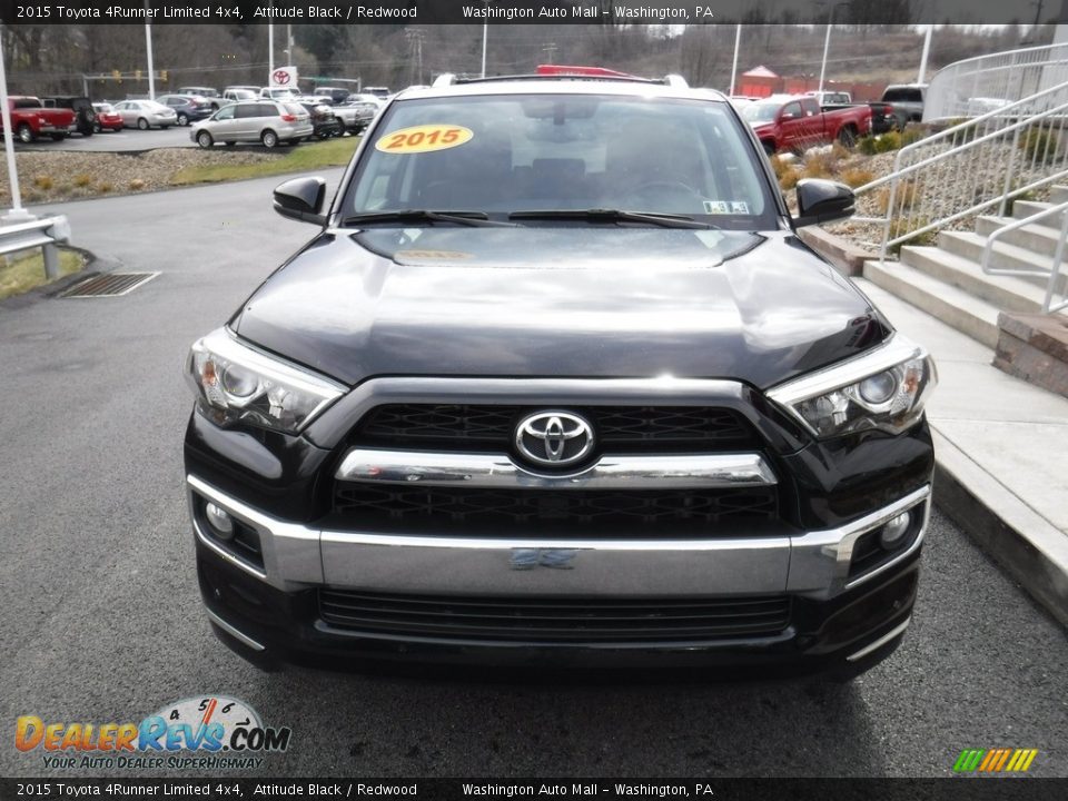 2015 Toyota 4Runner Limited 4x4 Attitude Black / Redwood Photo #7