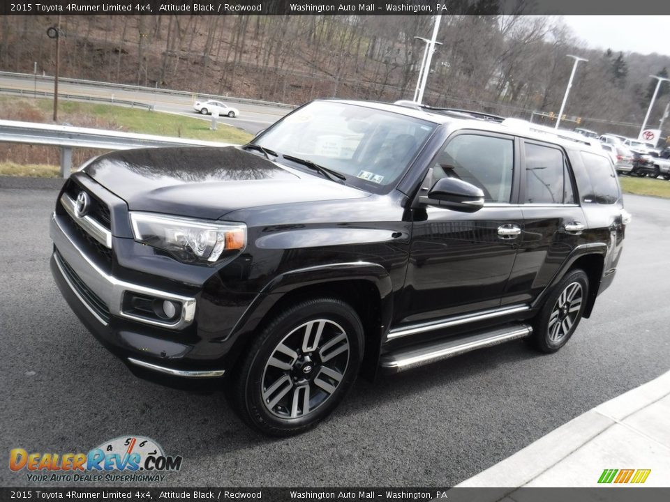 2015 Toyota 4Runner Limited 4x4 Attitude Black / Redwood Photo #8