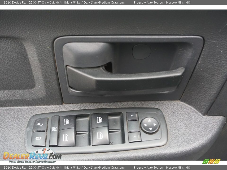 2010 Dodge Ram 2500 ST Crew Cab 4x4 Bright White / Dark Slate/Medium Graystone Photo #29