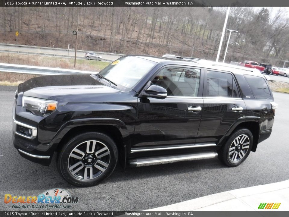 2015 Toyota 4Runner Limited 4x4 Attitude Black / Redwood Photo #9