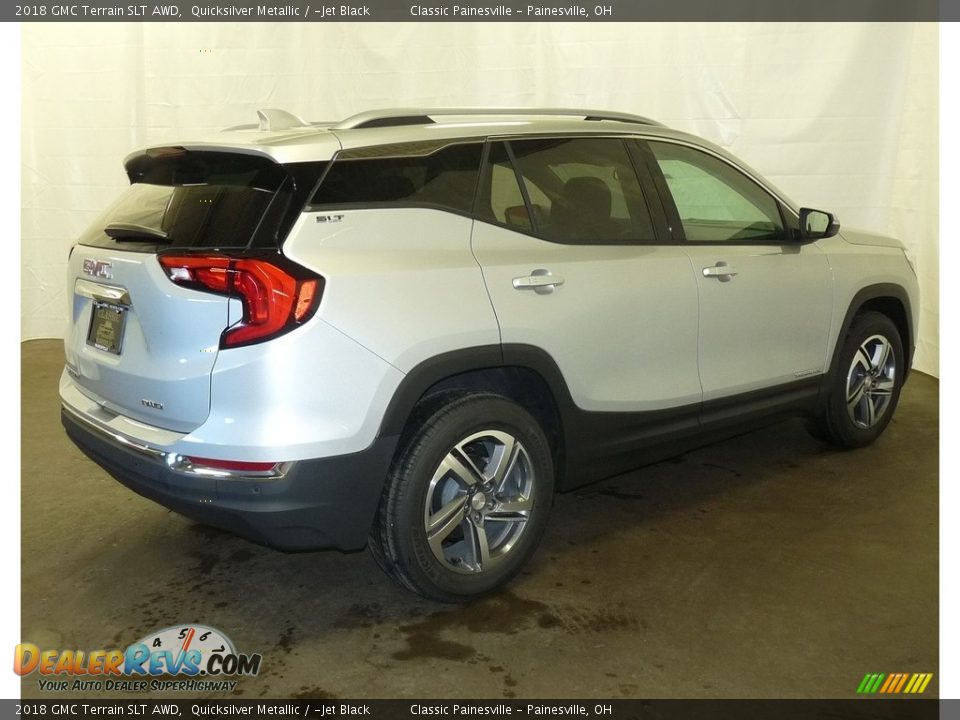 2018 GMC Terrain SLT AWD Quicksilver Metallic / ­Jet Black Photo #2