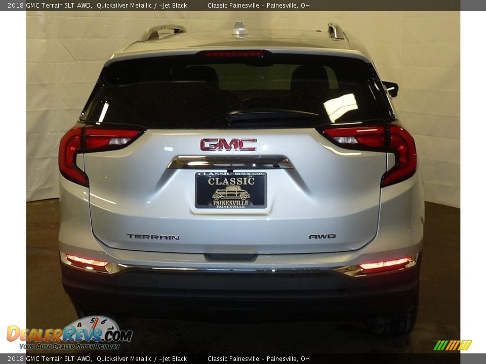 2018 GMC Terrain SLT AWD Quicksilver Metallic / ­Jet Black Photo #3