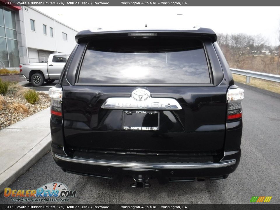 2015 Toyota 4Runner Limited 4x4 Attitude Black / Redwood Photo #11