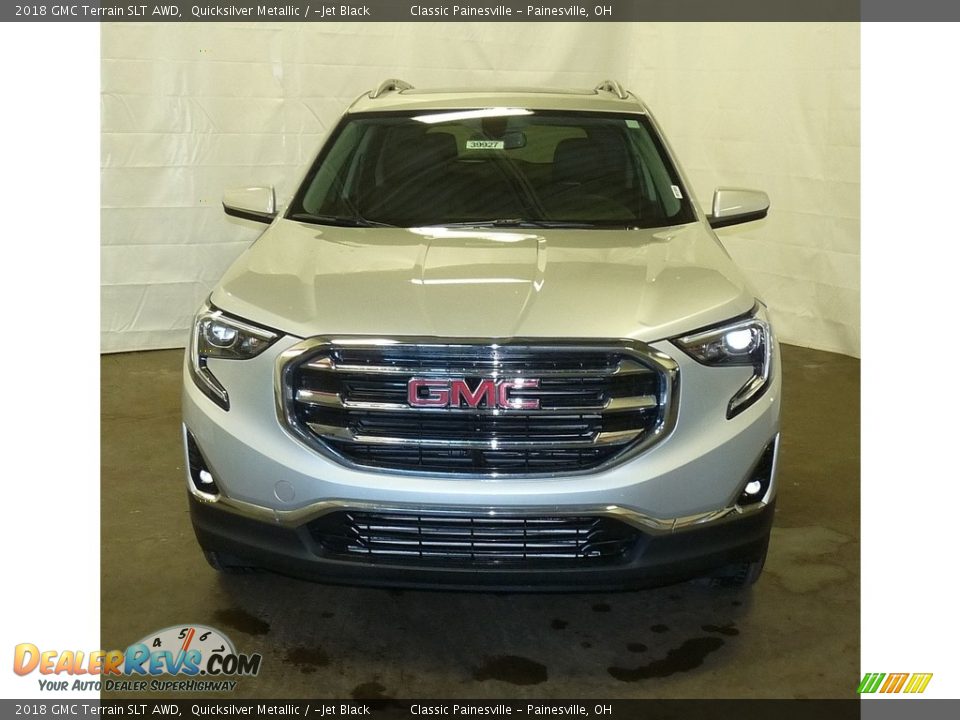 2018 GMC Terrain SLT AWD Quicksilver Metallic / ­Jet Black Photo #4