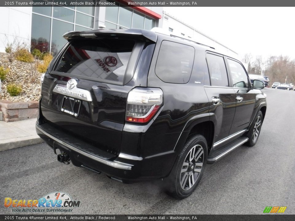 2015 Toyota 4Runner Limited 4x4 Attitude Black / Redwood Photo #12