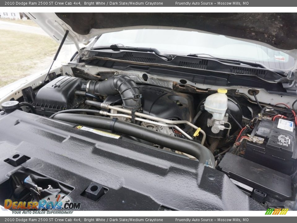 2010 Dodge Ram 2500 ST Crew Cab 4x4 Bright White / Dark Slate/Medium Graystone Photo #34