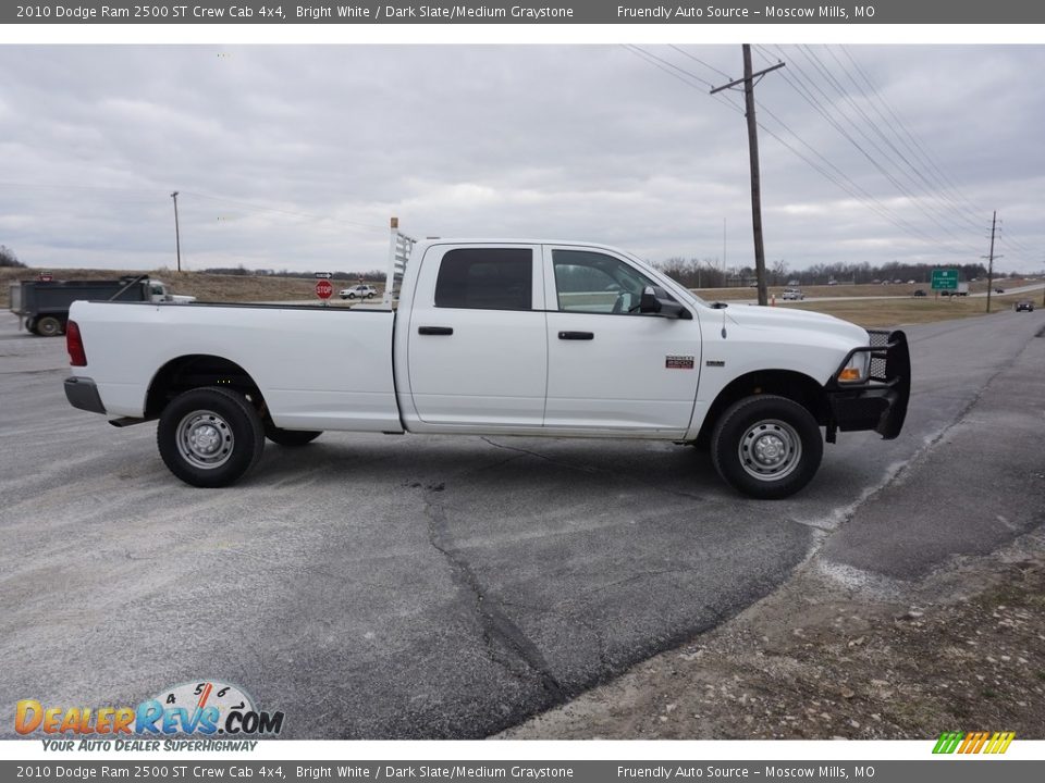 2010 Dodge Ram 2500 ST Crew Cab 4x4 Bright White / Dark Slate/Medium Graystone Photo #35