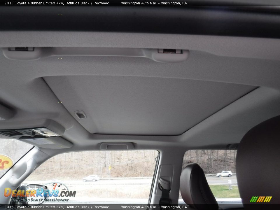 2015 Toyota 4Runner Limited 4x4 Attitude Black / Redwood Photo #14