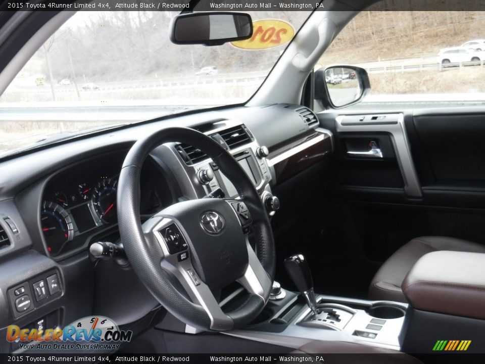 2015 Toyota 4Runner Limited 4x4 Attitude Black / Redwood Photo #15