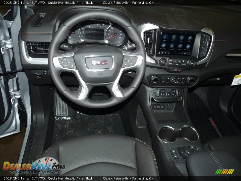 2018 GMC Terrain SLT AWD Quicksilver Metallic / ­Jet Black Photo #8