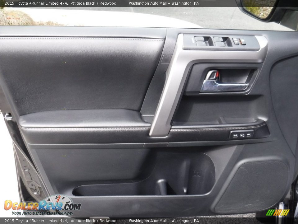 2015 Toyota 4Runner Limited 4x4 Attitude Black / Redwood Photo #16