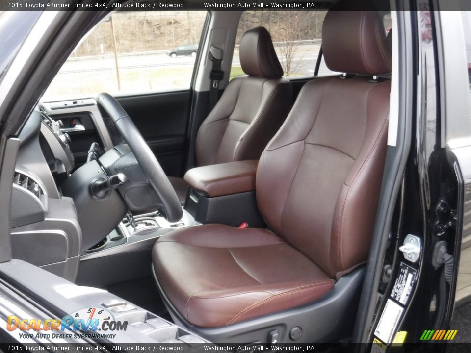 2015 Toyota 4Runner Limited 4x4 Attitude Black / Redwood Photo #18