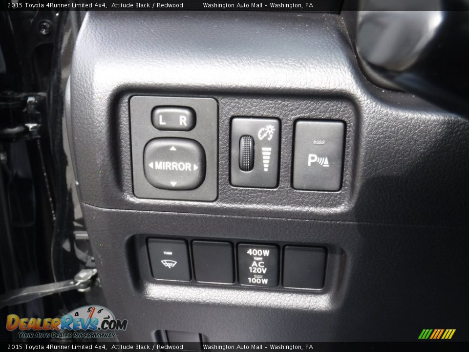 2015 Toyota 4Runner Limited 4x4 Attitude Black / Redwood Photo #20