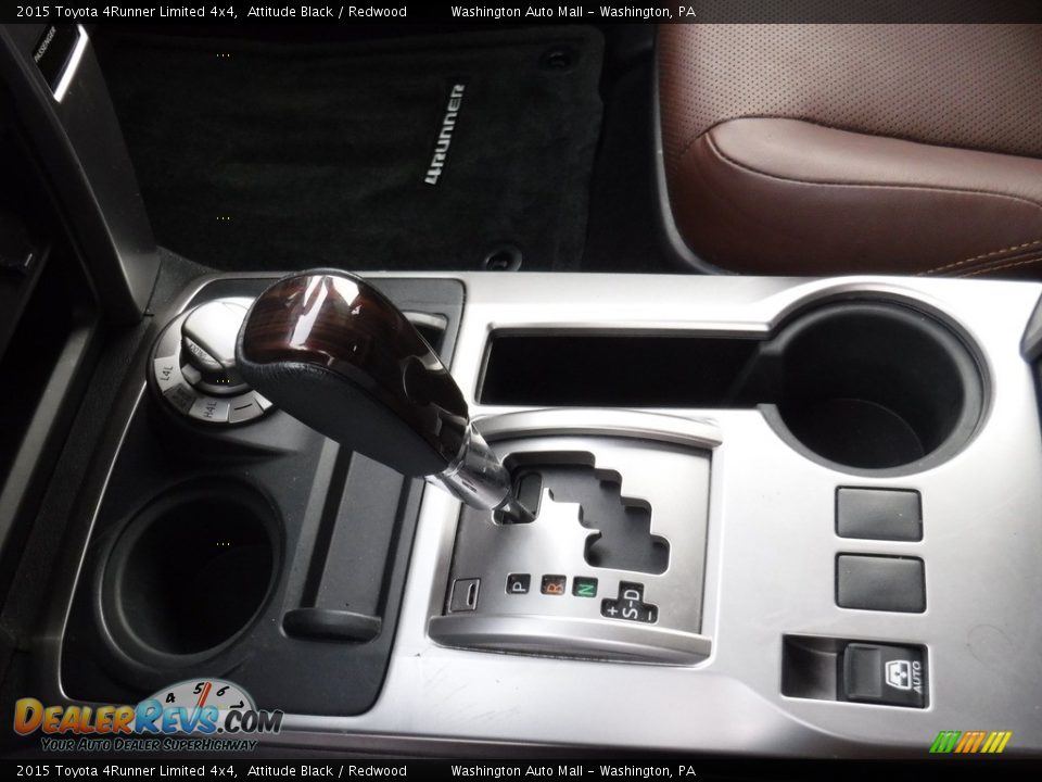 2015 Toyota 4Runner Limited 4x4 Attitude Black / Redwood Photo #24