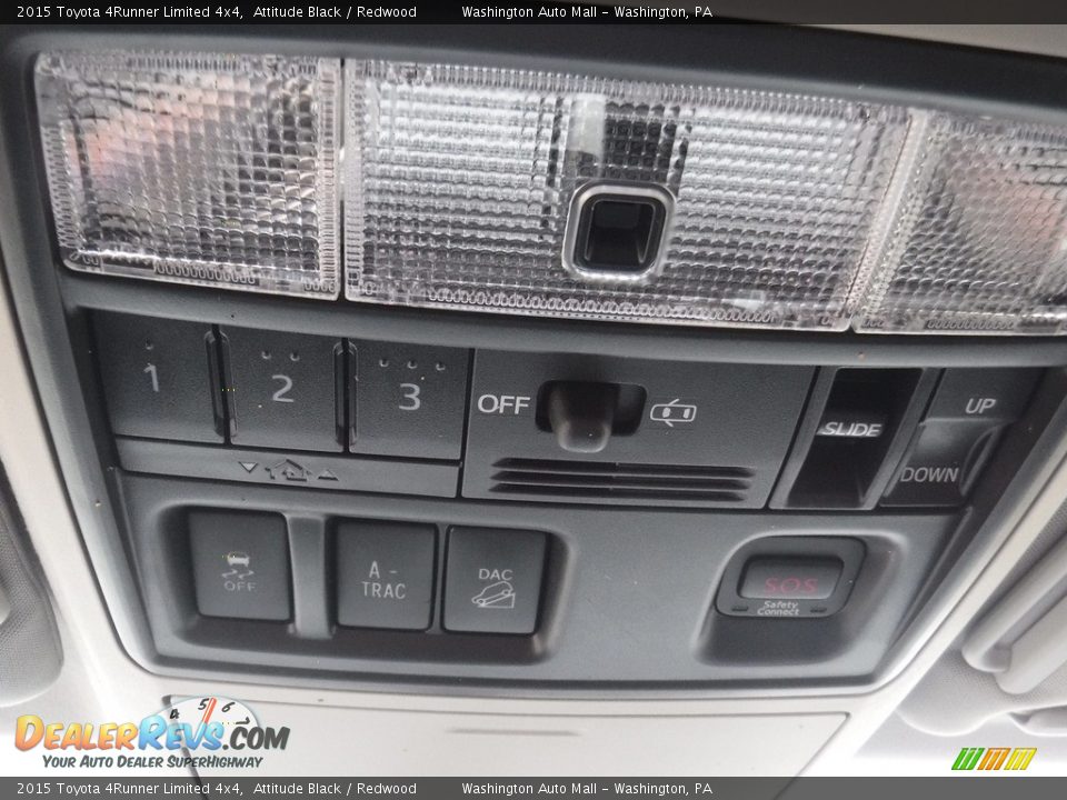 2015 Toyota 4Runner Limited 4x4 Attitude Black / Redwood Photo #26