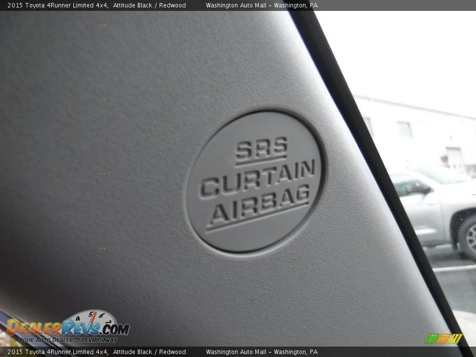 2015 Toyota 4Runner Limited 4x4 Attitude Black / Redwood Photo #27