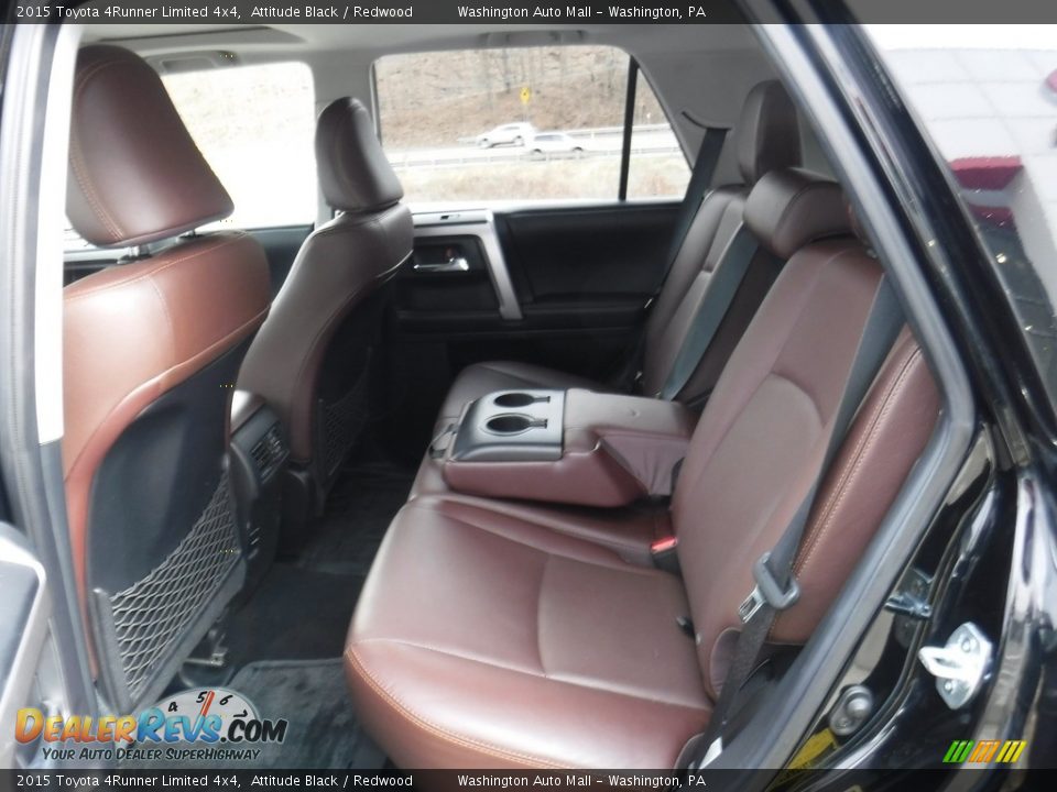 2015 Toyota 4Runner Limited 4x4 Attitude Black / Redwood Photo #31