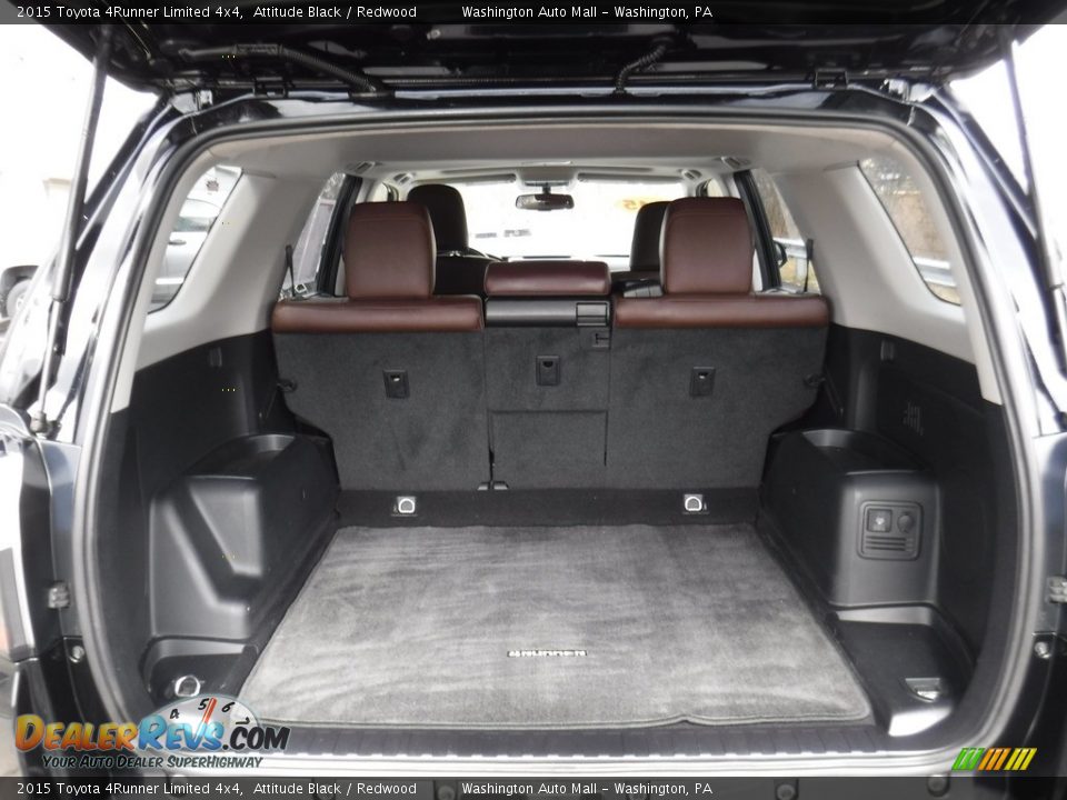 2015 Toyota 4Runner Limited 4x4 Attitude Black / Redwood Photo #32