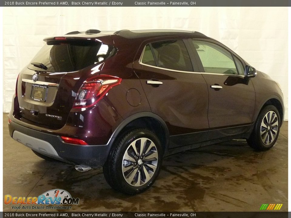 2018 Buick Encore Preferred II AWD Black Cherry Metallic / Ebony Photo #2
