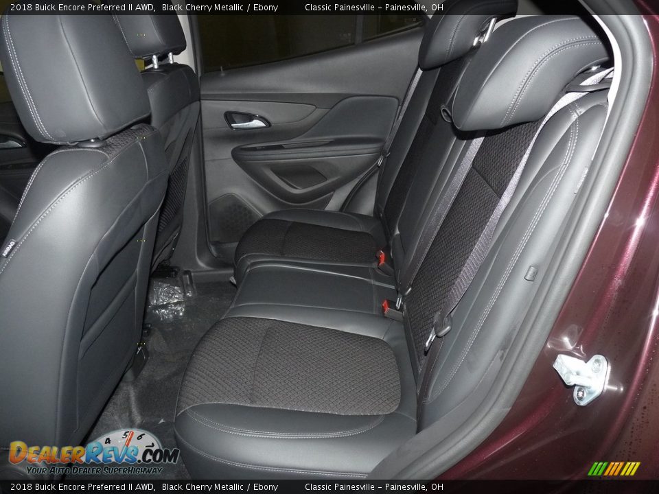 2018 Buick Encore Preferred II AWD Black Cherry Metallic / Ebony Photo #7