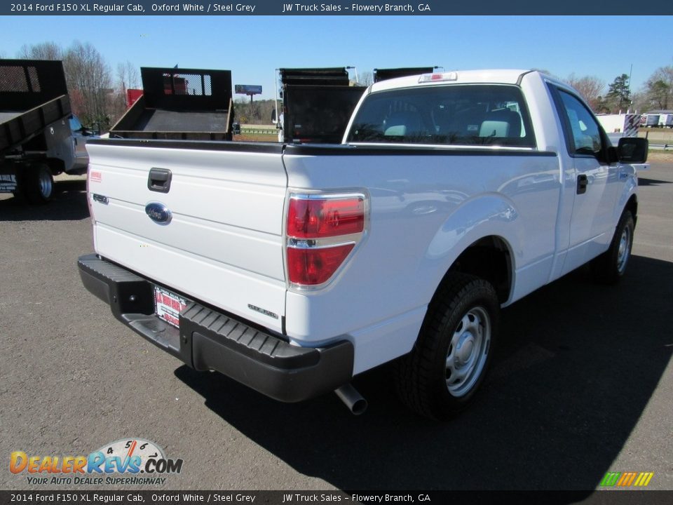 2014 Ford F150 XL Regular Cab Oxford White / Steel Grey Photo #5