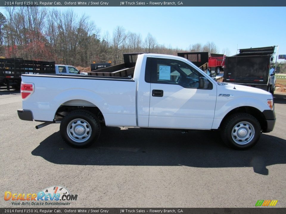2014 Ford F150 XL Regular Cab Oxford White / Steel Grey Photo #6