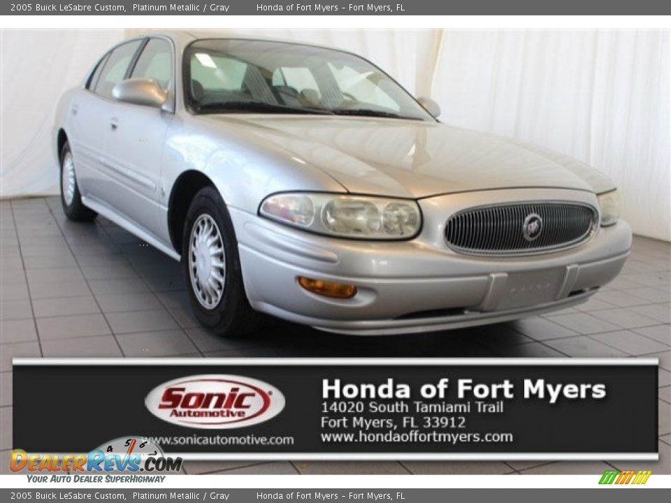 2005 Buick LeSabre Custom Platinum Metallic / Gray Photo #1