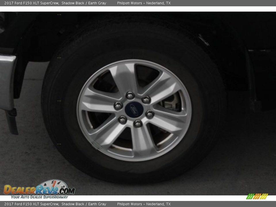 2017 Ford F150 XLT SuperCrew Shadow Black / Earth Gray Photo #4
