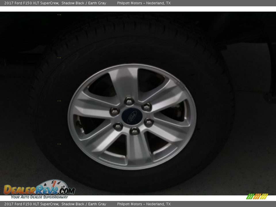 2017 Ford F150 XLT SuperCrew Shadow Black / Earth Gray Photo #5