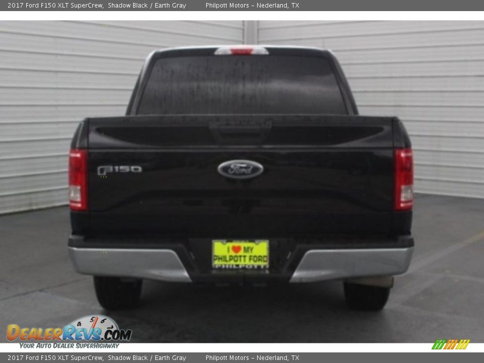 2017 Ford F150 XLT SuperCrew Shadow Black / Earth Gray Photo #8