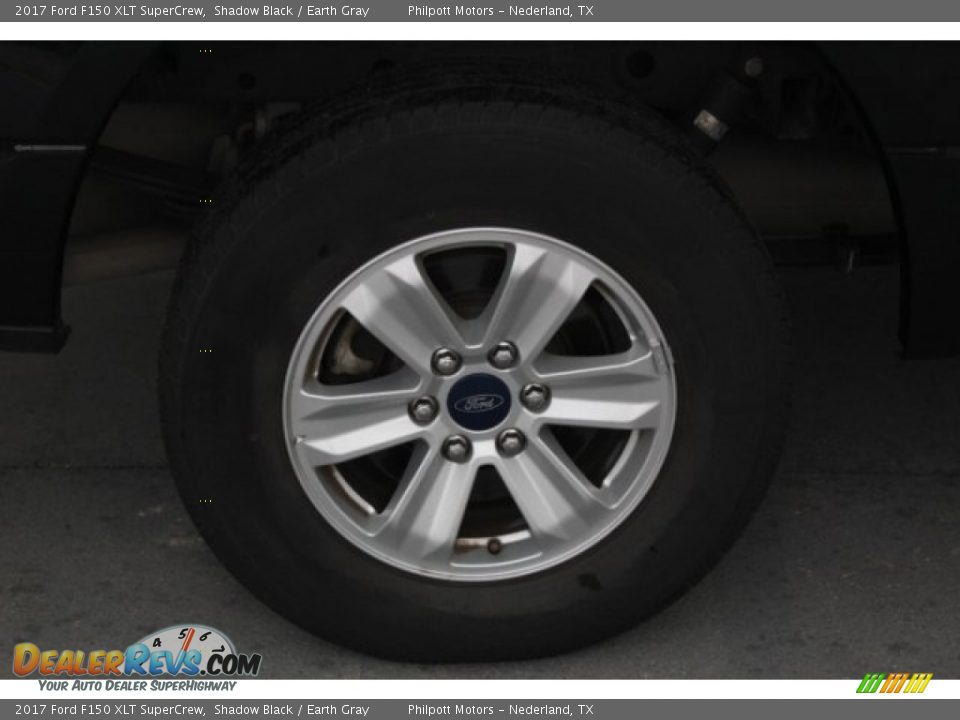 2017 Ford F150 XLT SuperCrew Shadow Black / Earth Gray Photo #11
